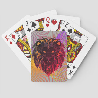 Jeu De Cartes La tête du lion