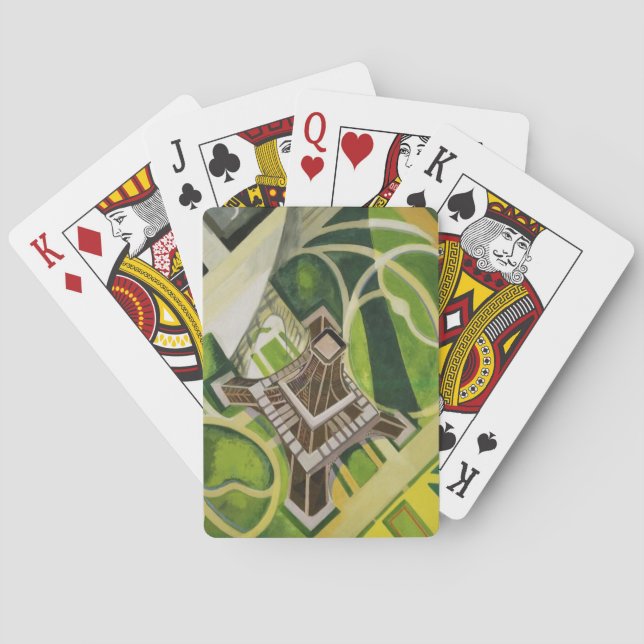 Jeu De Cartes La Tour Eiffel (par Robert Delaunay) (dos)