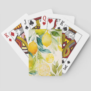 Jeu De Cartes La verdure des agrumes