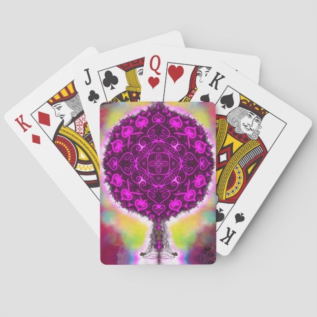 Jeu De Cartes La vibration de la lumière (dos)