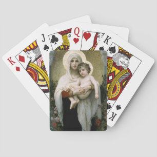 Jeu De Cartes La Vierge des Roses de Bouguereau (1903)