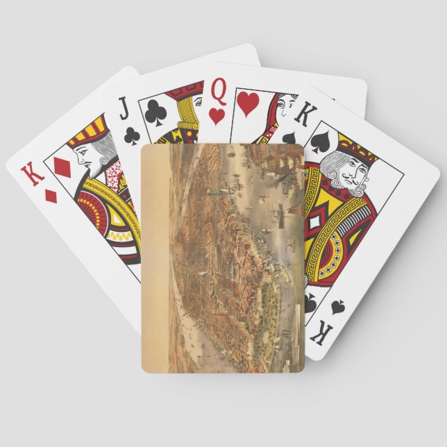 Jeu De Cartes La ville de New York, 18 (dos)