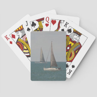 Jeu De Cartes La voile bleu océan