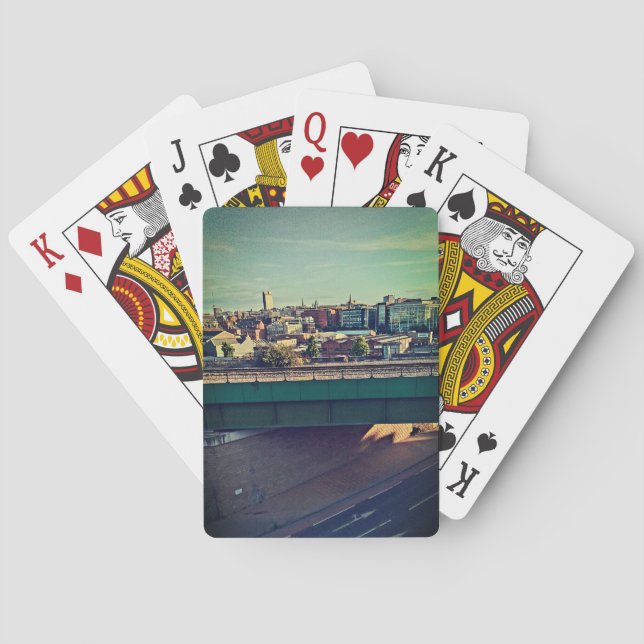 Jeu De Cartes La vue, du pont (dos)