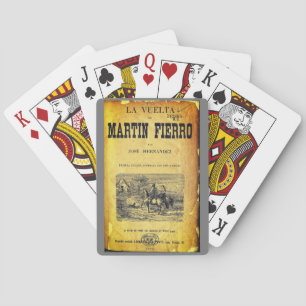 Jeu De Cartes La Vuelta de Martín Fierro (Couverture, 1879, prem