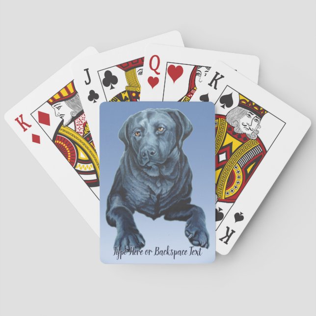Jeu De Cartes Labrador Dog Cards Hunting Dog (dos)