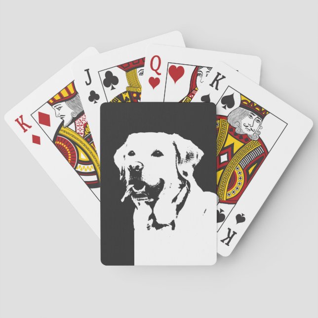 Jeu De Cartes Labrador Retriever (dos)