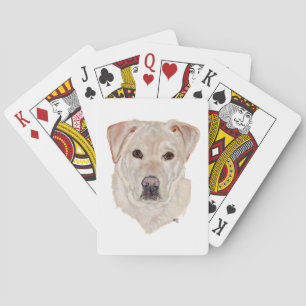 Jeu De Cartes Labrador Retriever Jaune