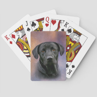 Jeu De Cartes Labrador retriever noir