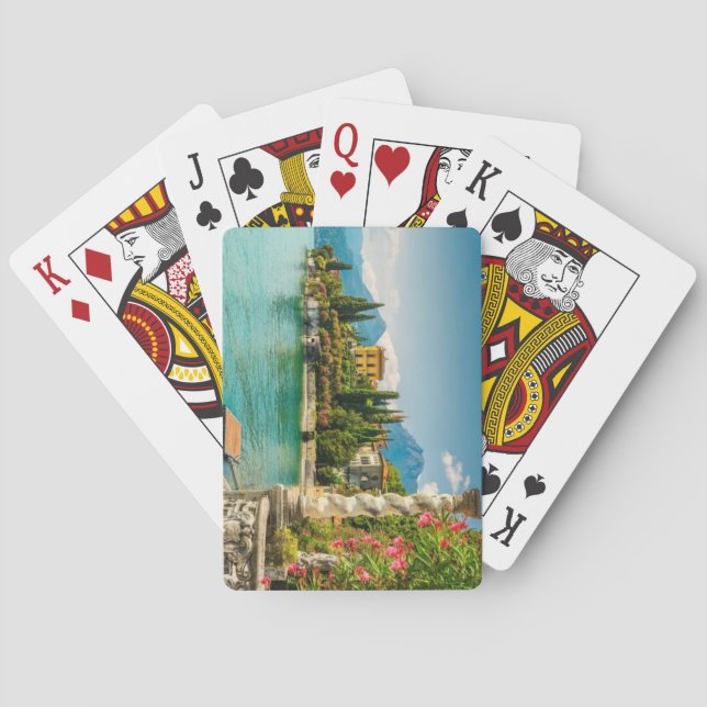 Jeu De Cartes Lac de Côme, Italie (dos)