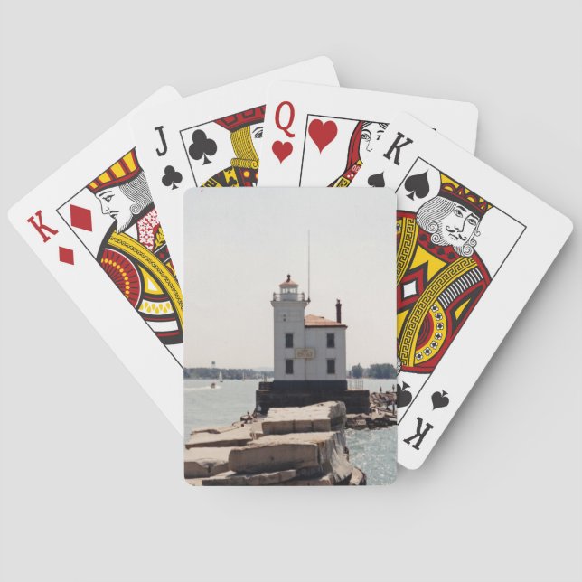 Jeu De Cartes Lac Erie Lighthouse (dos)