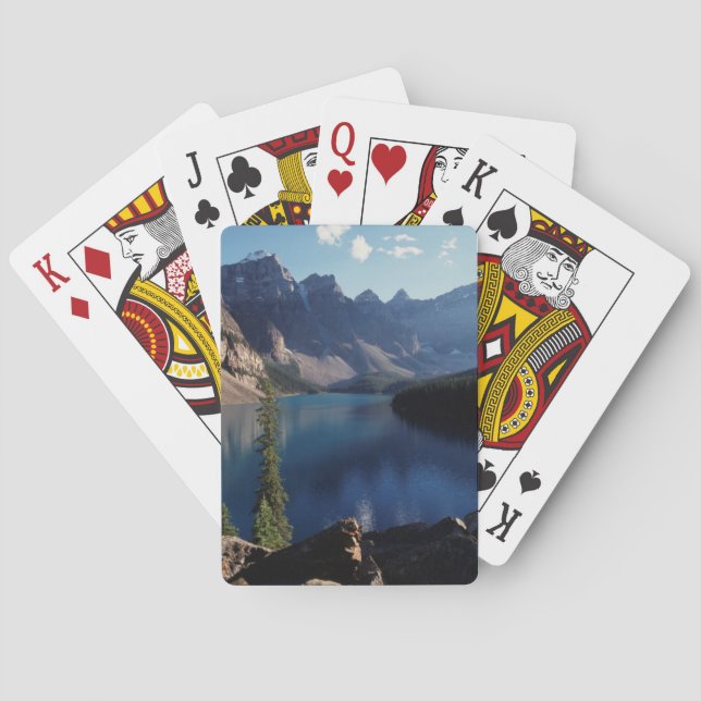Jeu De Cartes Lac Moraine, Parc national de Banff (dos)
