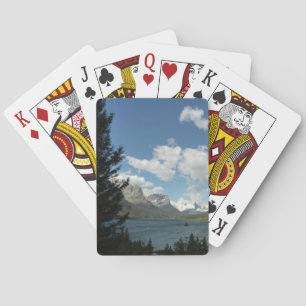 Jeu De Cartes Lac Saint Mary II dans le parc national de Glacier