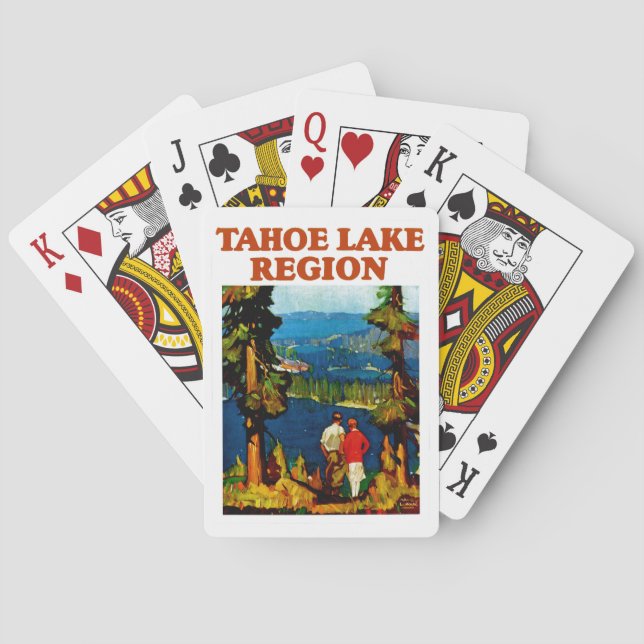 Jeu De Cartes Lac Tahoe (dos)