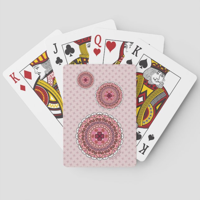 Jeu De Cartes Lacy Valentine's Day Classic Playing Cards (dos)
