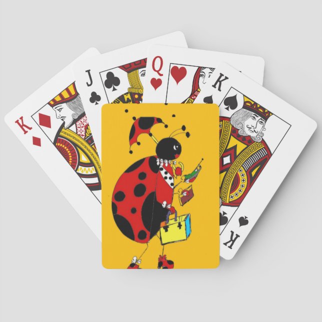Jeu De Cartes Lady Bug (dos)