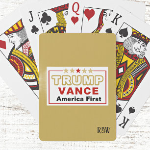 Jeu De Cartes L'âge d'or Trump-Vance L'Amérique d'abord