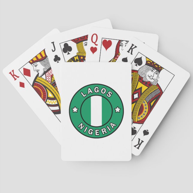Jeu De Cartes Lagos Nigeria (dos)