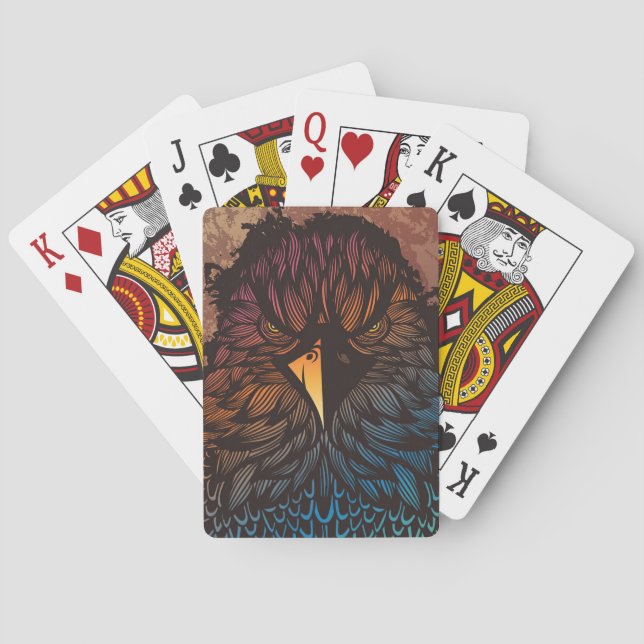 Jeu De Cartes L'Aigle Voit Sa Proie (dos)