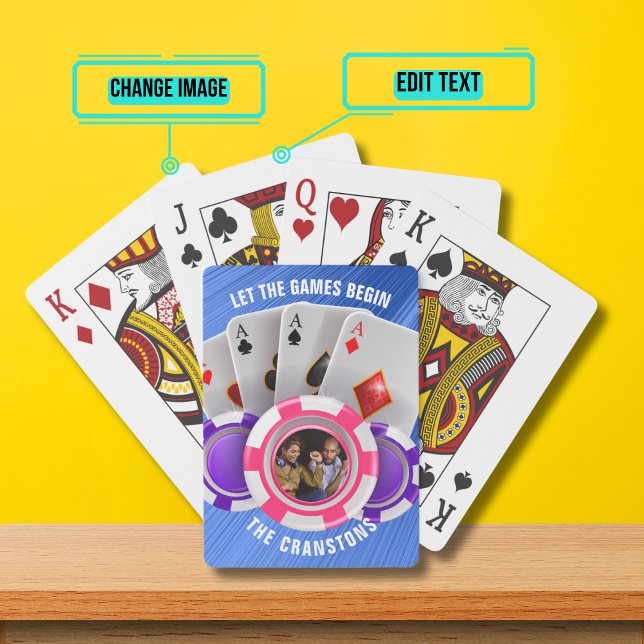 Jeu De Cartes Laisser Les Jeux Commencer Le Poker Design (Please enjoy our design and see the others in the collection.)