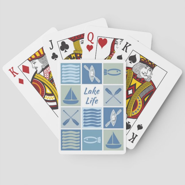 Jeu De Cartes Lake Life (dos)