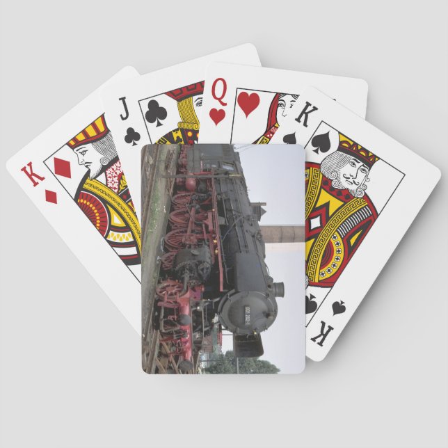 Jeu De Cartes L'Allemagne, Rys_Trains fédéral allemand du monde (dos)