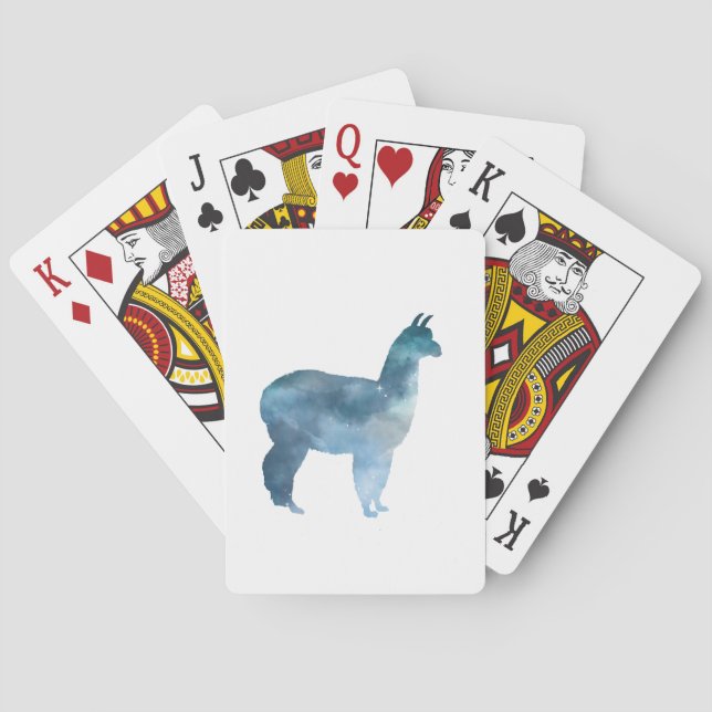 Jeu De Cartes lama (dos)