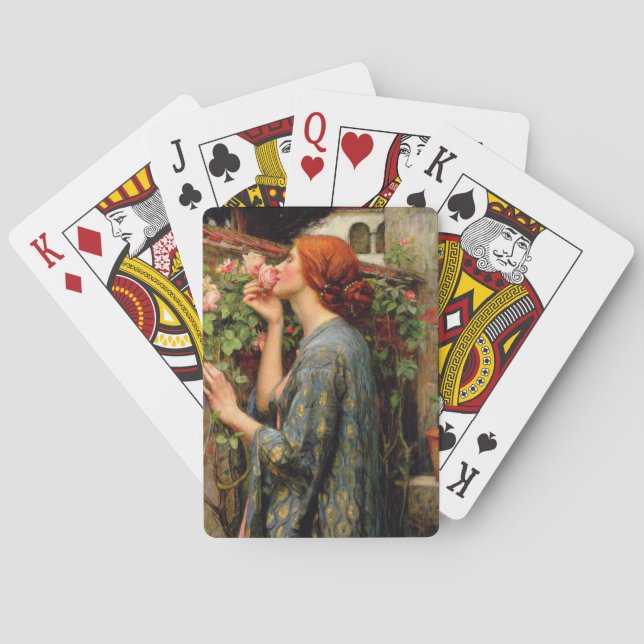 Jeu De Cartes L'âme du Rose - John William Waterhouse (dos)