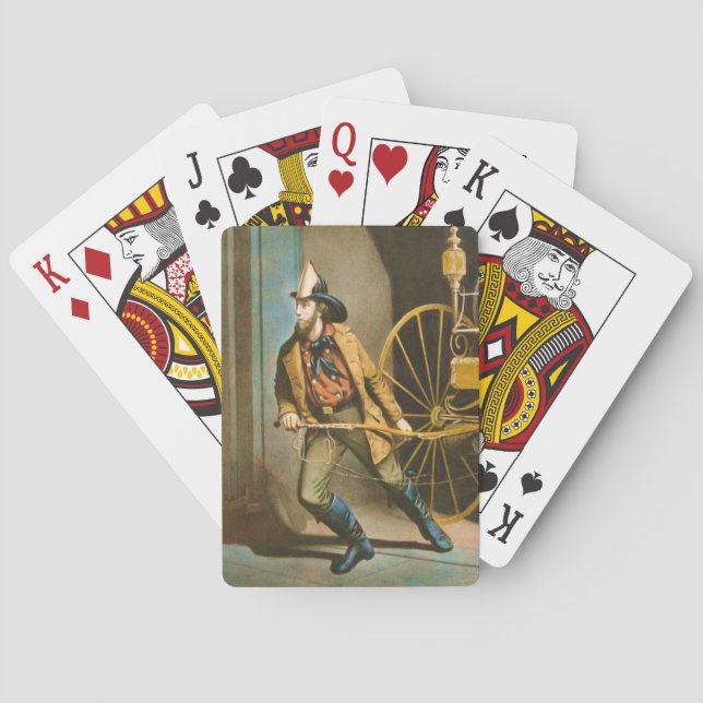 Jeu De Cartes L'American Firefighter Style 2 Card Deck (dos)
