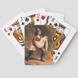 Jeu De Cartes L'American Firefighter Style 3 Card Deck