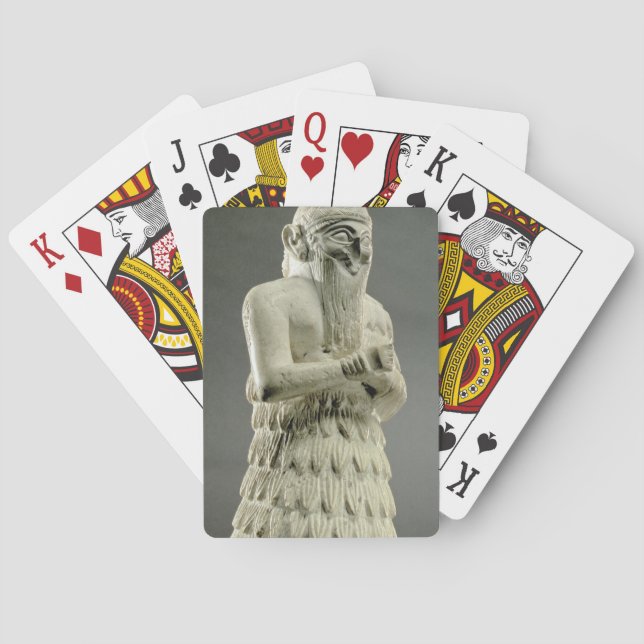 Jeu De Cartes Lamgi-Mari, King of Mari, Middle Euphrates, Early (dos)