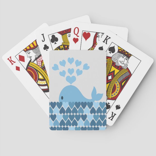 Jeu De Cartes L'amour des baleines (dos)
