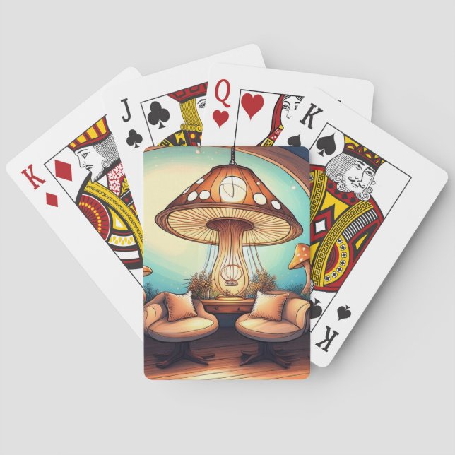 Jeu De Cartes Lampe de champignons (dos)