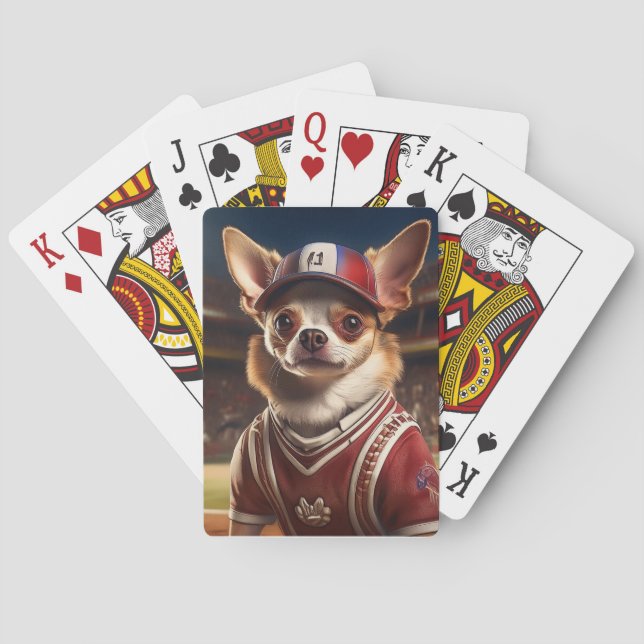 Jeu De Cartes Lanceur vedette pour les Chihuahua 9 (dos)