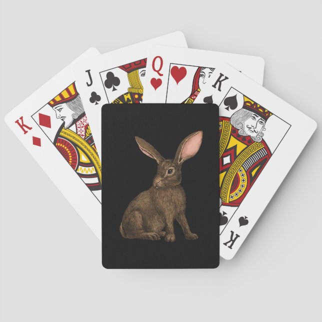 Jeu De Cartes Lapin 4 (dos)