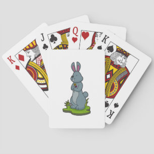 Jeu De Cartes Lapin aux fleurs