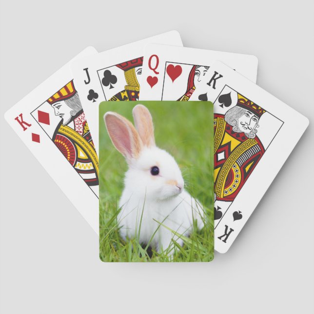 Jeu De Cartes Lapin blanc (dos)
