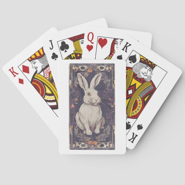 Jeu De Cartes Lapin blanc (dos)
