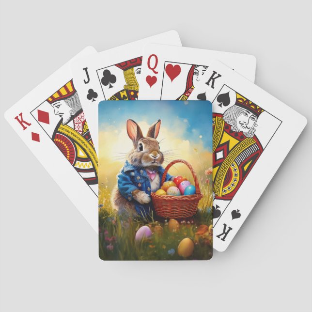 Jeu De Cartes Lapin de Pâques (dos)