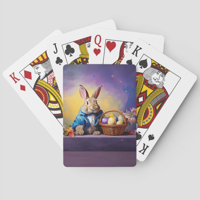 Jeu De Cartes Lapin de Pâques (dos)