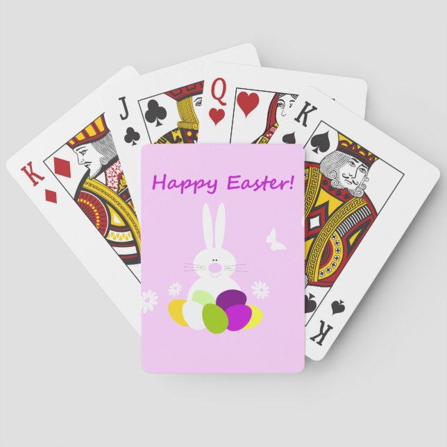 Jeu De Cartes Lapin de Pâques   (dos)