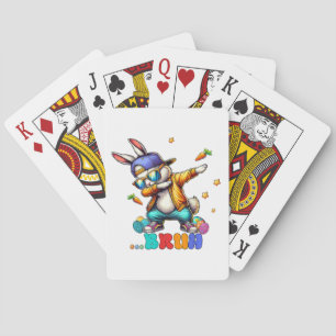 Jeu De Cartes Lapin de Pâques drôle de Bruh Dab