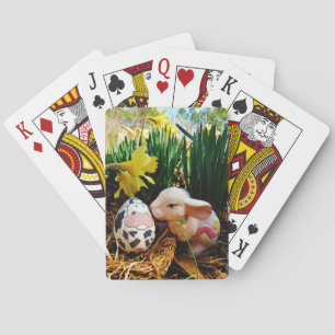 Jeu De Cartes Lapin de Pâques et oeuf de vache