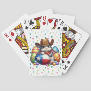 Jeu De Cartes lapin de Pâques shérif du Texas/sud-ouest
