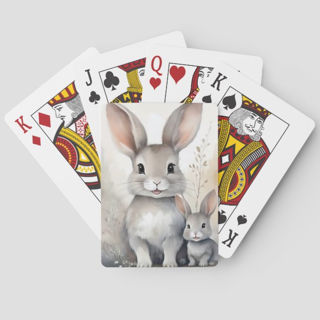 Jeu De Cartes Lapin Lapin Jouer Des Cartes (dos)