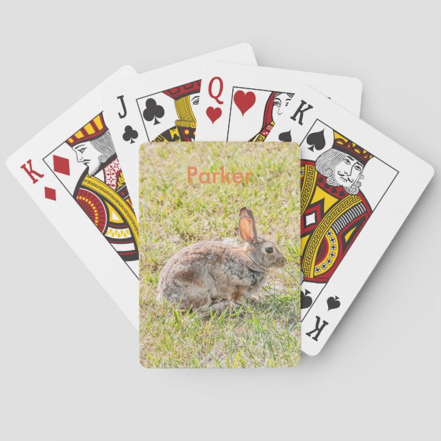 Jeu De Cartes Lapin lapin - Pâques - Faune - Animal (dos)