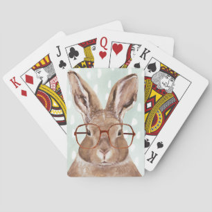 Jeu De Cartes Lapin Quatre-Eyed du forestier  