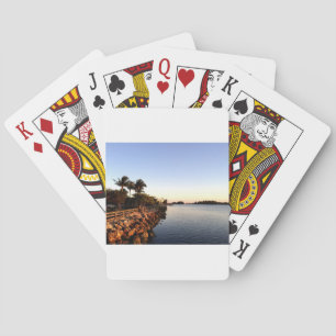 Jeu De Cartes L'après-midi Voie navigable Intercostal Hollywood 