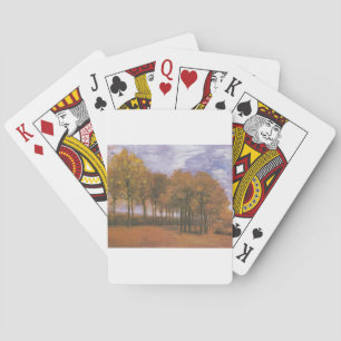 Jeu De Cartes L'arbre d'automne d'automne de Van Gogh part du de