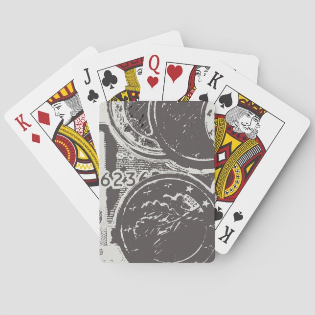 Jeu De Cartes L'argent fait tourner le monde (dos)